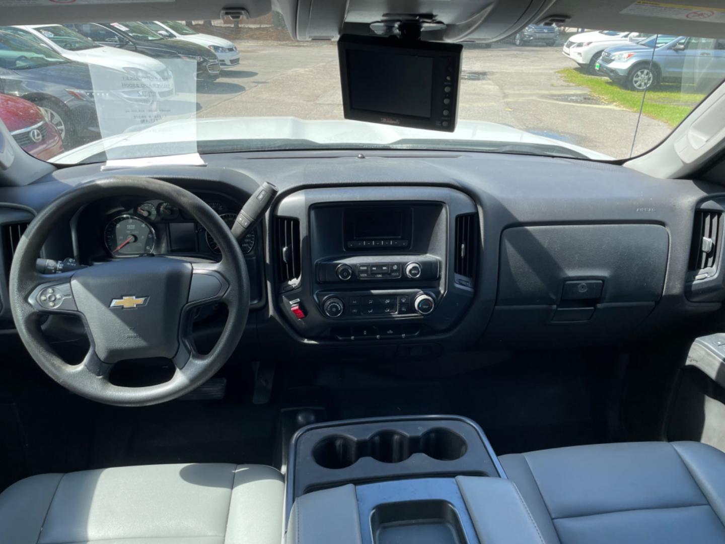 2015 WHITE CHEVROLET SILVERADO 2500H WORK TRUCK (1GC1KUEG7FF) with an 6.0L engine, Automatic transmission, located at 5103 Dorchester Rd., Charleston, SC, 29418-5607, (843) 767-1122, 36.245171, -115.228050 - Local Trade-in with Easy Clean Vinyl Interior, Backup Camera, AM/FM/AUX, Spacious Rear Seat, Power Windows, Power Locks, Power Mirrors, Utility Cab with Storage All Around, Pull Out Bed Storage, Ladder Rack, Safety Strobe Lights, Keyless Entry, Tow Package with Brake Assist, 4-Wheel Drive, Brush Gua - Photo#18